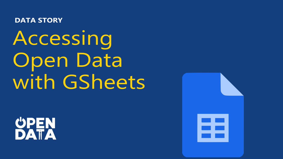 Unfamiliar with Python or R? You don't know how to program?Thanks to <a href="/evertp/">Evert Pot</a>, #opendata can now be accessed directly within Google Sheets - just more ways to access the data, read how: open.toronto.ca/ckan-google-sh… #GoogleSheets #DataAnalytics #DataLiteracy #Google