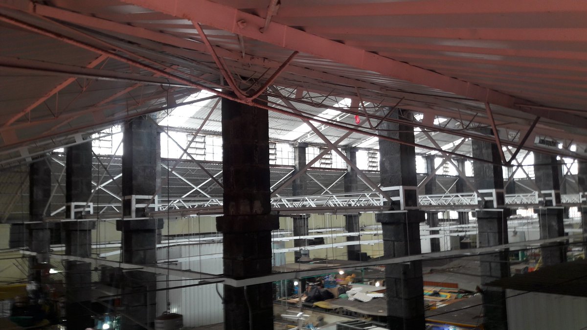 Que bonito mi #MercadoLaPaz sostenido por 24 columnas