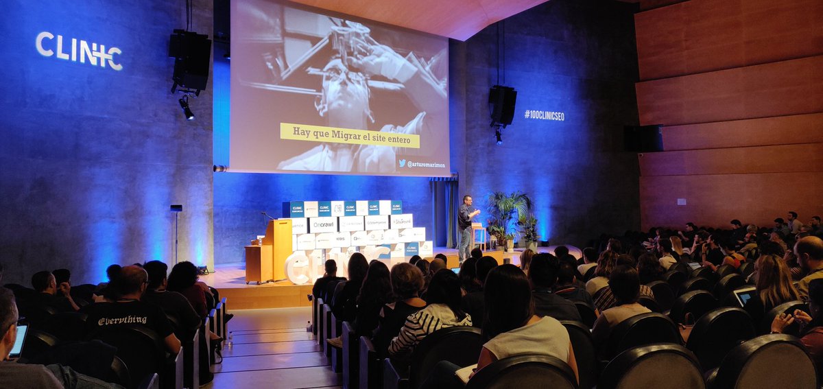 Hoy <a href="/efectoesponja/">Javier Concha López</a> nos dice que está en el #100clinicseo <a href="/clinic_seo/">Clinic</a> y nos manda una foto como prueba... ¿alguien nos puede confirmar que es cierto?😂

Felicidades a los organizadores, nos dicen varios que ha sido un eventazo #SEO #PPC #Analytics #CRO #ecommerce #marketingdigital