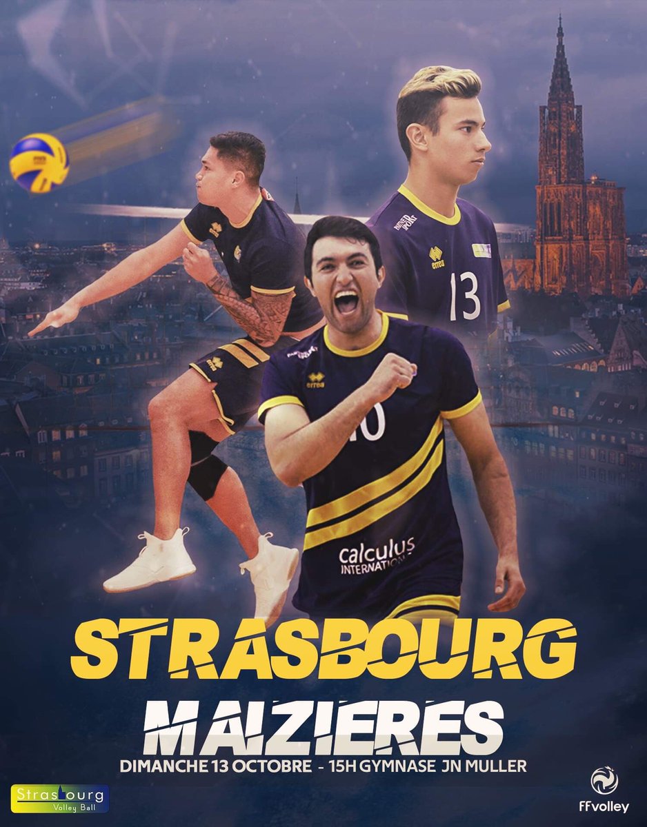 Strasbourg Volley tweet media