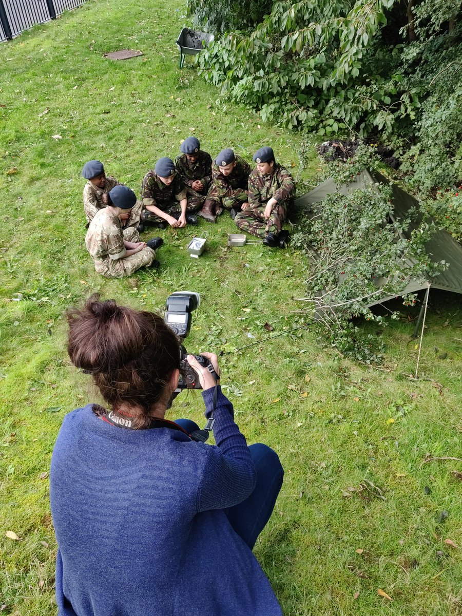 AlbionAcademy's tweet photo. What an exciting day today has been on shoot for our new prospectus and website. Here's a sneak peak of our Cadets on set cooking. Don't they look so smart? Say cheese to the camera! Watch this space for many more photos in the coming weeks 😀 📷 🧀 #WeAreTheAlbion https://t.co/kFS9eNgKL0