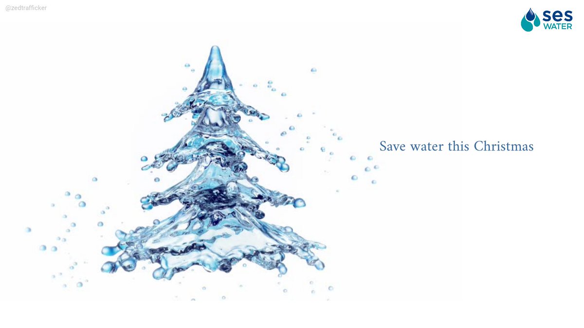 ZedTrafficker's tweet image. save water this Xmas with @SESWater #WinterWater @OneMinuteBriefs #Advertising