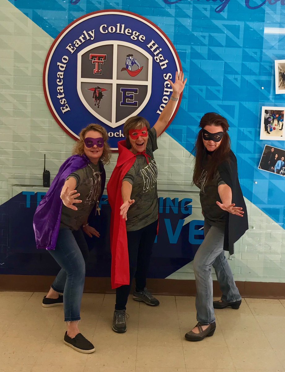 Instructional superheroes ⁦<a href="/EstacadoHS/">Estacado High School</a>⁩!
