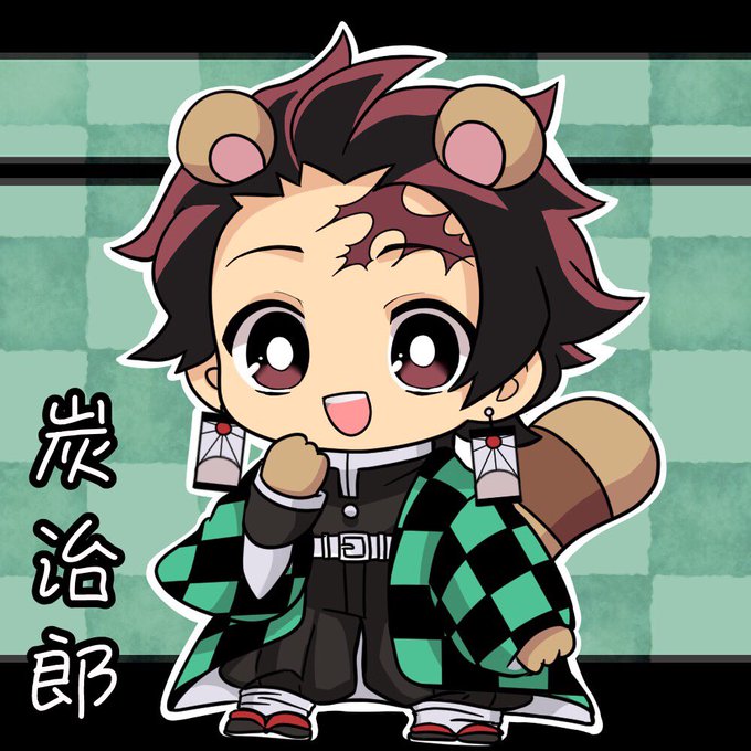 す7(すなな)さんがTwitterに投稿した竈門炭治郎(鬼滅の刃)のイラスト。
