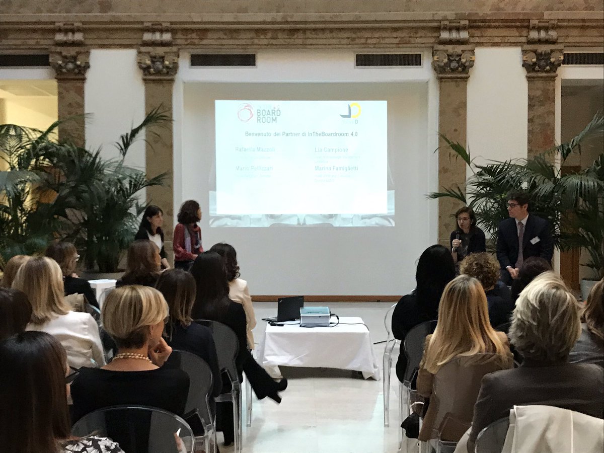 "L’Italia è straordinariamente ricca di talento femminile, non ancora del tutto visibile e compreso. La partecipazione di <a href="/EgonZehnder/">Egon Zehnder</a> nel progetto #InTheBoardroom ha l’obiettivo di far emergere appieno questo potenziale a beneficio del sistema economico e per il bene del Paese”