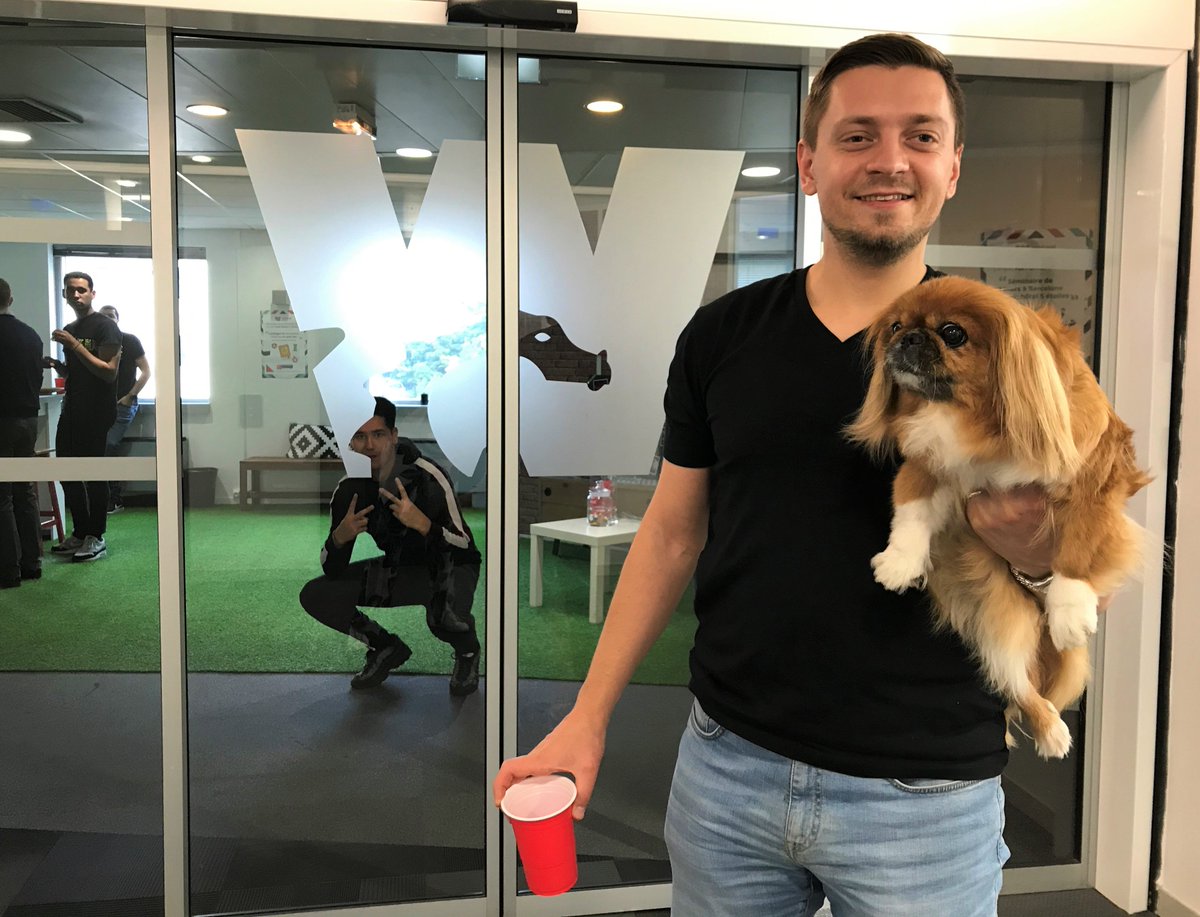 Webnet_France's tweet photo. Webnet participe à la #JournéeMondialeDesAnimaux 🐶
Pour cette occasion, nous avons convié nos dragonniers à passer la journée avec leur animal de compagnie dans nos agences de Paris, Lyon &amp; Nantes ! https://t.co/OlUCxti74z