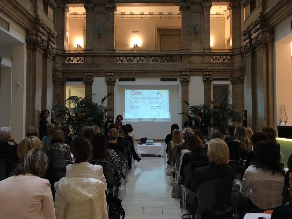 “@BorsaItalianaIT con <a href="/LSEGplc/">LSEG</a> ha da tempo sottolineato l’importanza della #diversita nei board, dimostrando come influenzi positivamente il profitto delle aziende. Siamo fieri di supportare #InTheBoardroom” Marina Famiglietti di @BorsaItalianaIT