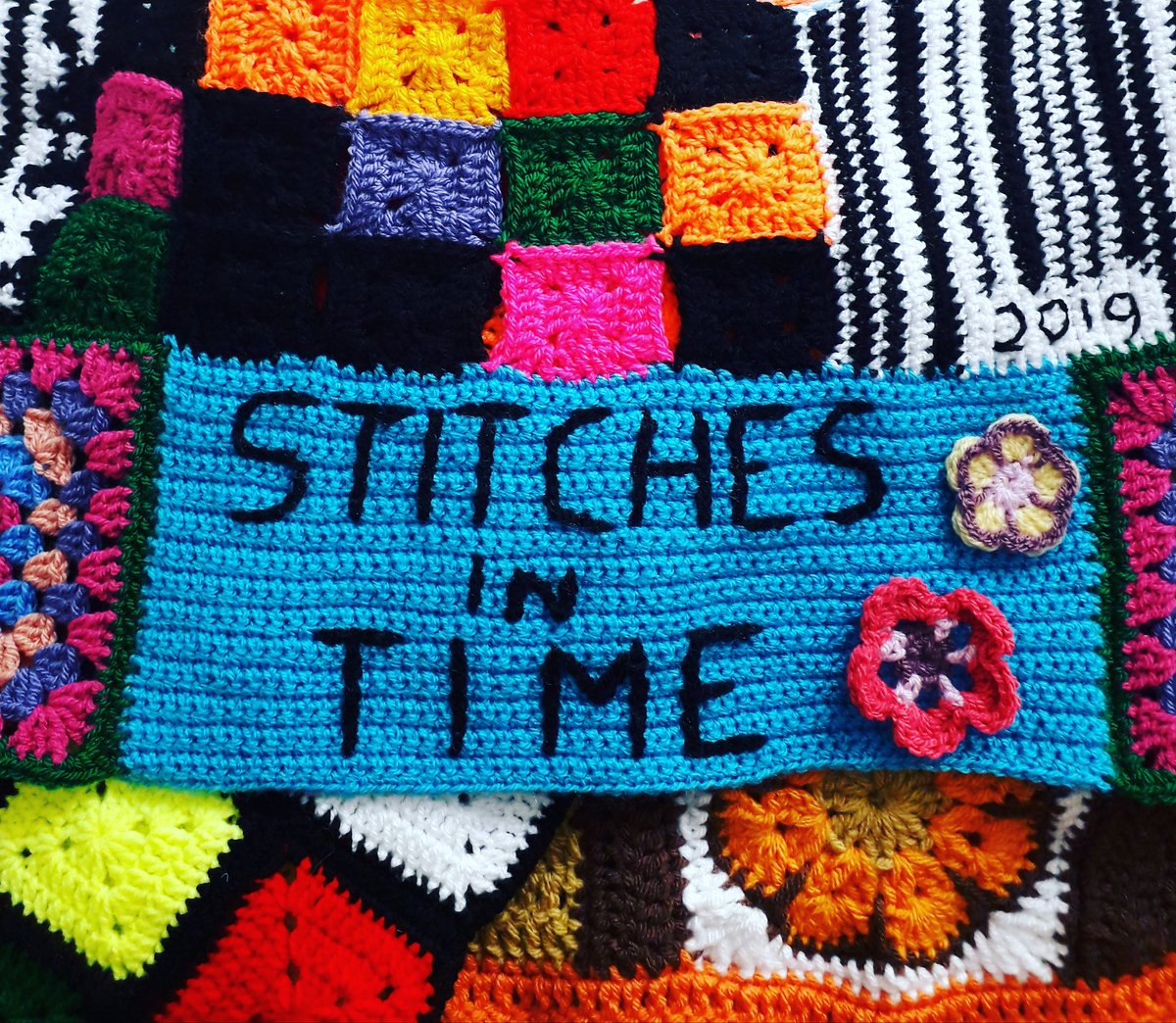 Crogemcrochet7's tweet photo. Not long to go now before #stitchesintime our event in #farnborough on Saturday 12th October. Head over to my FB page Crogemcrochet to find out what inspired @letscrochetuk and I to #yarnbomb our local patch.
#crochet @RushmoorCouncil https://t.co/HZSBakERvl