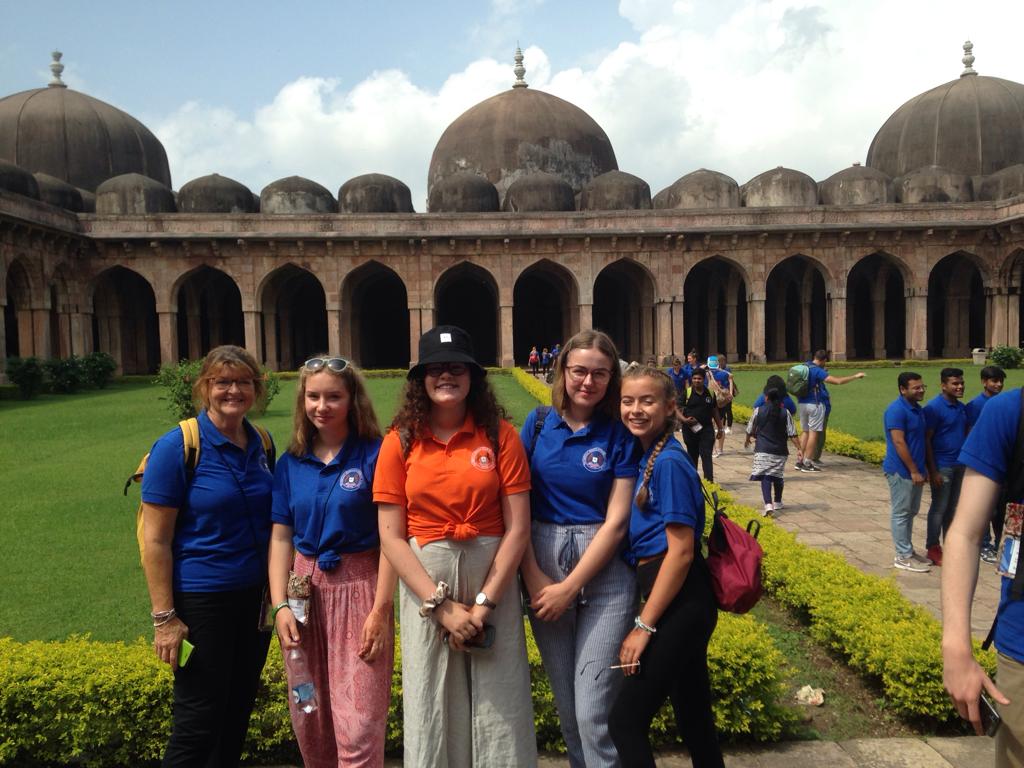 stmaryscolch's tweet photo. For the final two days of their visit to #RSIC2019 the girls embarked on an โAdventure Dayโ, visiting the ancient city, Mandu which is home to the third largest mosque in India. They also took part in 'Service Day', visiting and supporting pupils at schools for the blind and deaf https://t.co/42FqvgqYyJ