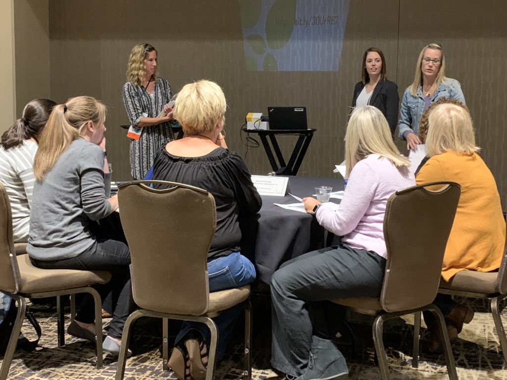 WK4KDZ's tweet photo. Amazing educators shared their personalized learning journey over these past few days. Way to go @Maketime4Art @tch4joy @heimane3 @PhyEd1 @PhyEd2 @leahdoloresfc @ejfalk7 and Steph LaBlanc!! #plconf19 https://t.co/NIUY3mbVMt
