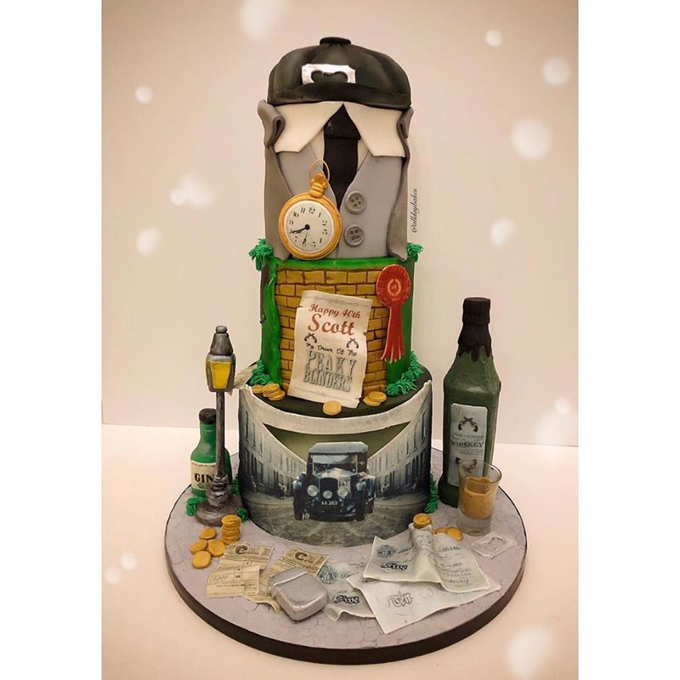 kopykake's tweet image. Amazing #PEAKYBLINDERSCAKE by @ajandrews2702alldaybakes