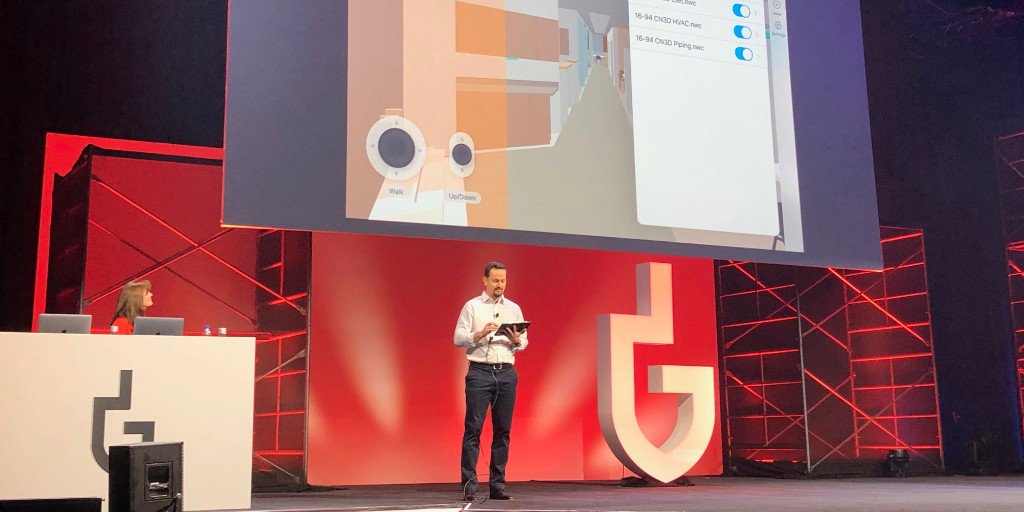 procoretech's tweet photo. “With two taps and no typing I just created a coordination issue.” - Dave McCool, Sr. Product Manager at Procore. #ProcoreBIM #VDC #GBK19 https://t.co/dNrqPT0Yrx