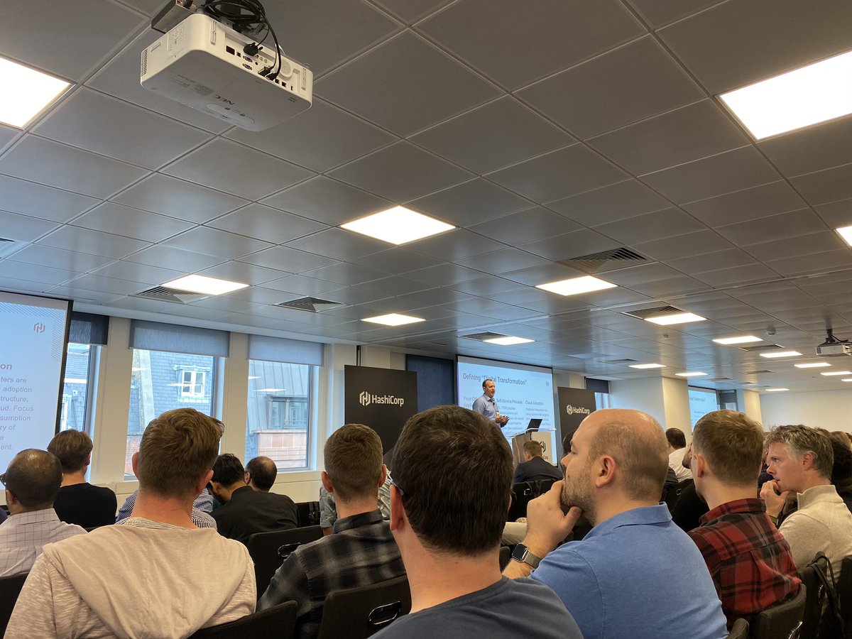 emmmmaktaylor's tweet photo. An afternoon well spent learning more  about HashiCorp and the use cases. It definitely resonates that ‘digital transformation’ has to start with changing mindsets and how we work #foodforthought 🤔🧐 https://t.co/aISIszeDbI