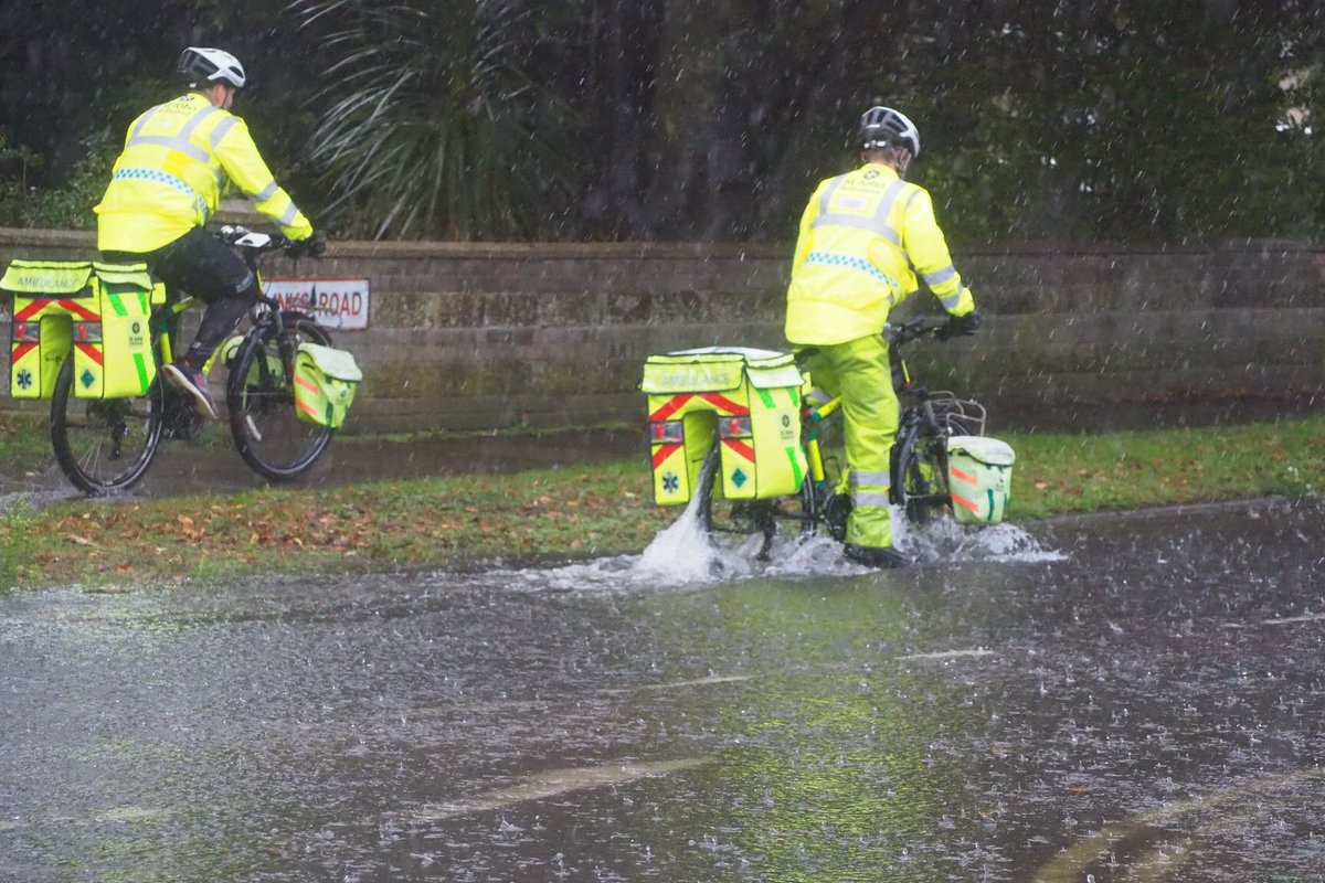 Just about dried off and warmed up after the <a href="/nicholsonshalf/">Nicholsons Half</a> marathon on Sunday. Even the “waterproof” trousers couldn’t hold back that  amount of rain! <a href="/SJAEastCRU/">SJA East of England & East Midlands CRU</a> (Thanks to Gary Pembroke for the pictures) <a href="/SJAEast/">SJA East region</a> <a href="/StJohnLowestoft/">St John Ambulance Lowestoft</a>