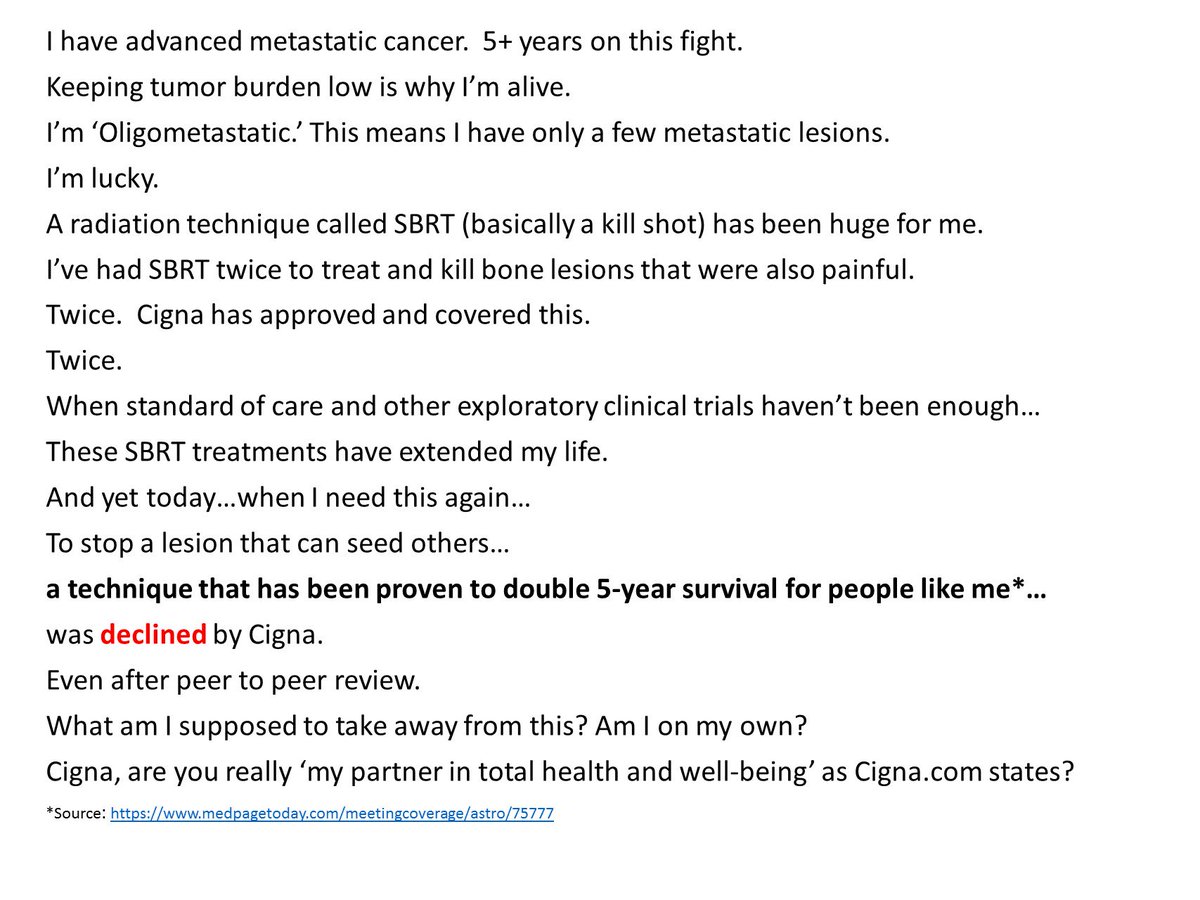 bryceolson's tweet image. The Hidden Cost of Cancer. @Cigna