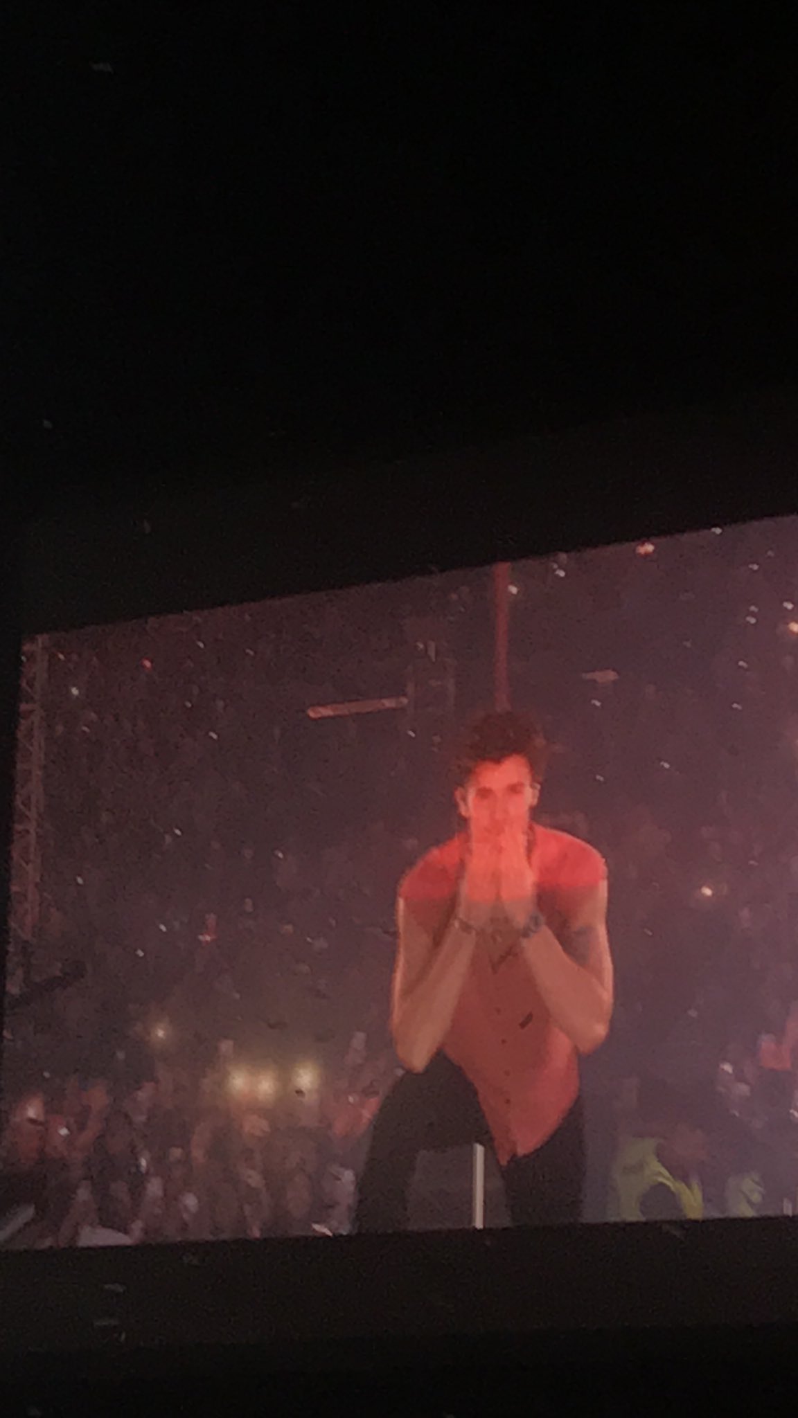 Shawn Mendes Concert in Jakarta, Indonesia / Twitter