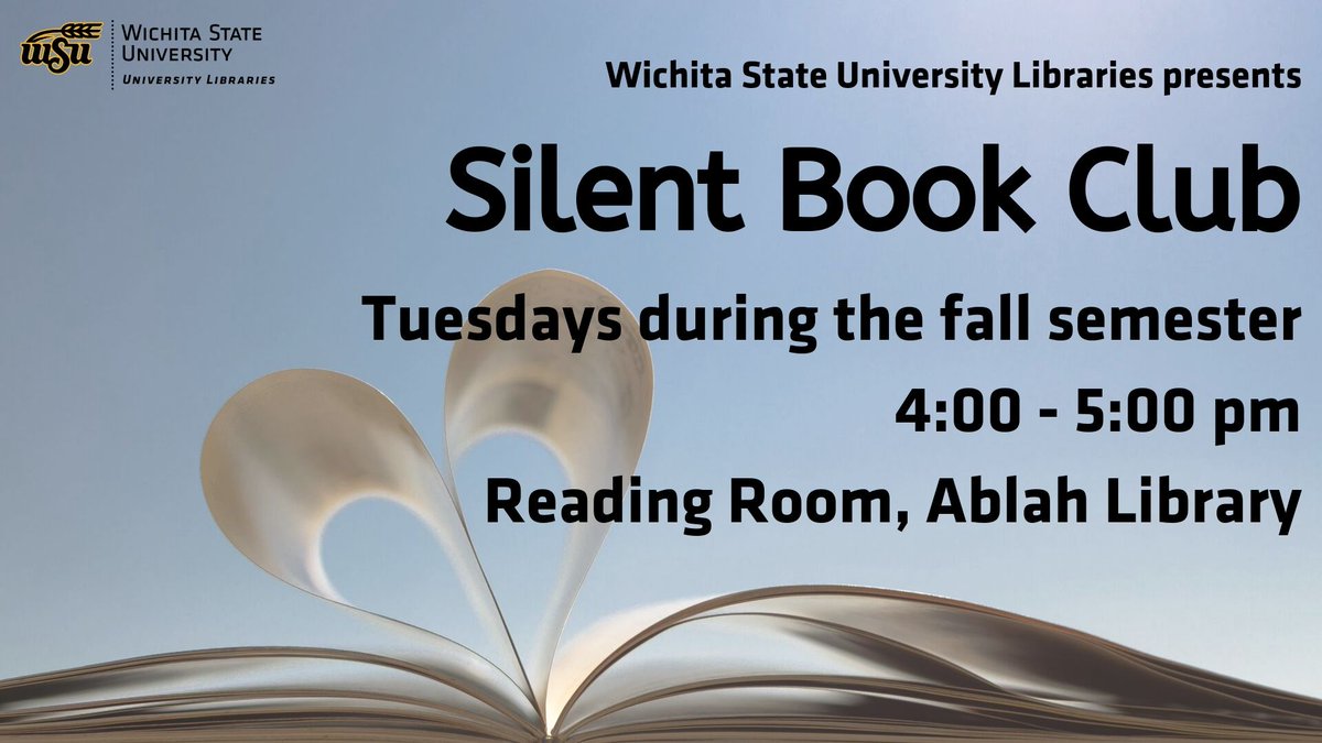 Don't forget to stop by Silent Book Club today! ow.ly/SOBo50wCkyo