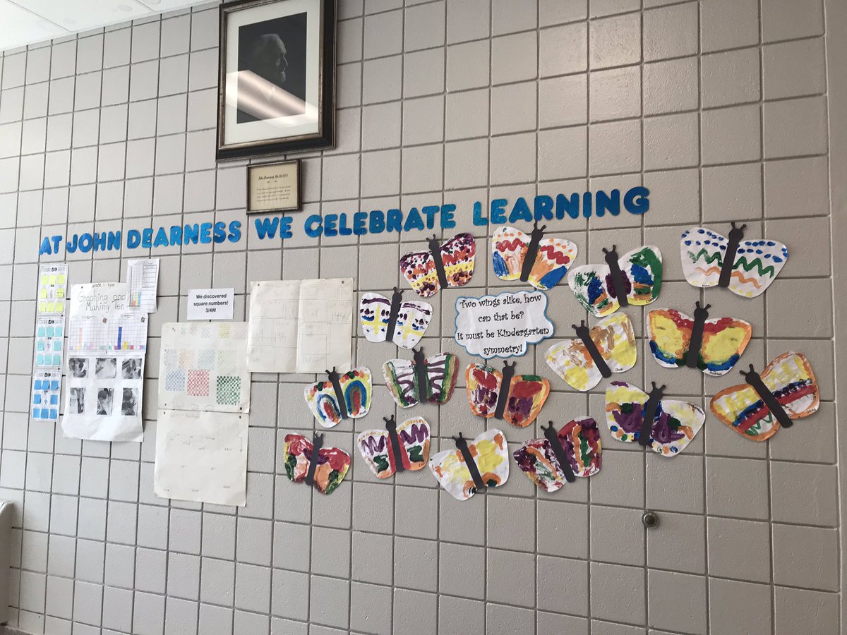 Our Learning Wall is filling up.