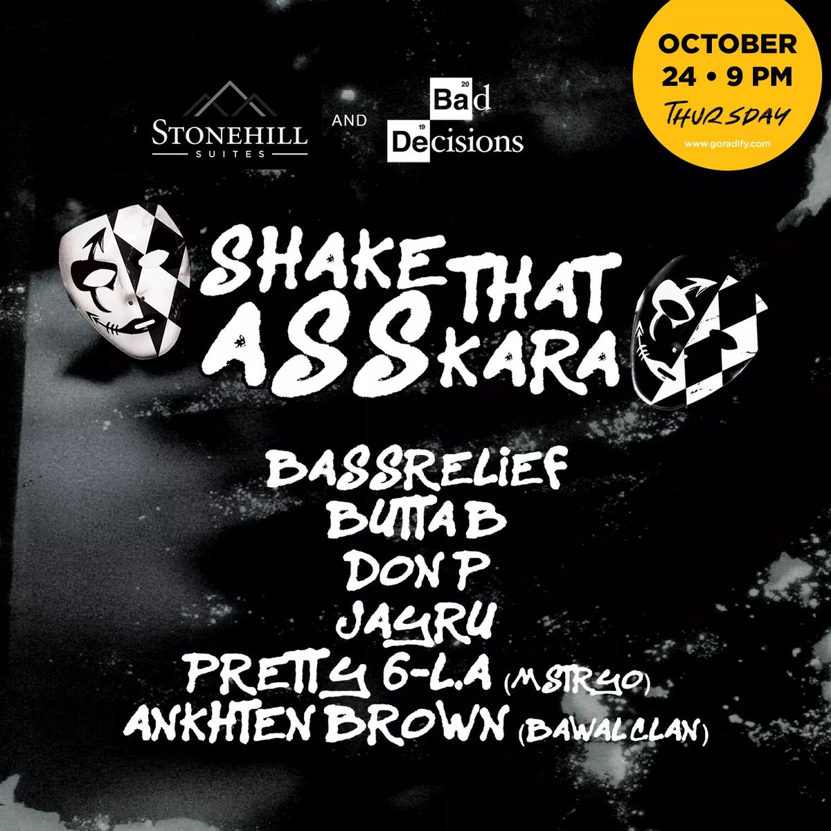 goradify's tweet image. Best acts &amp;amp; the best #MassKara crowd! We make history together! #MassKara2019 #MasskaraTakeover #shakethatasskara #Logicclub #GoRadify 🎟️ Grab your tickets now!