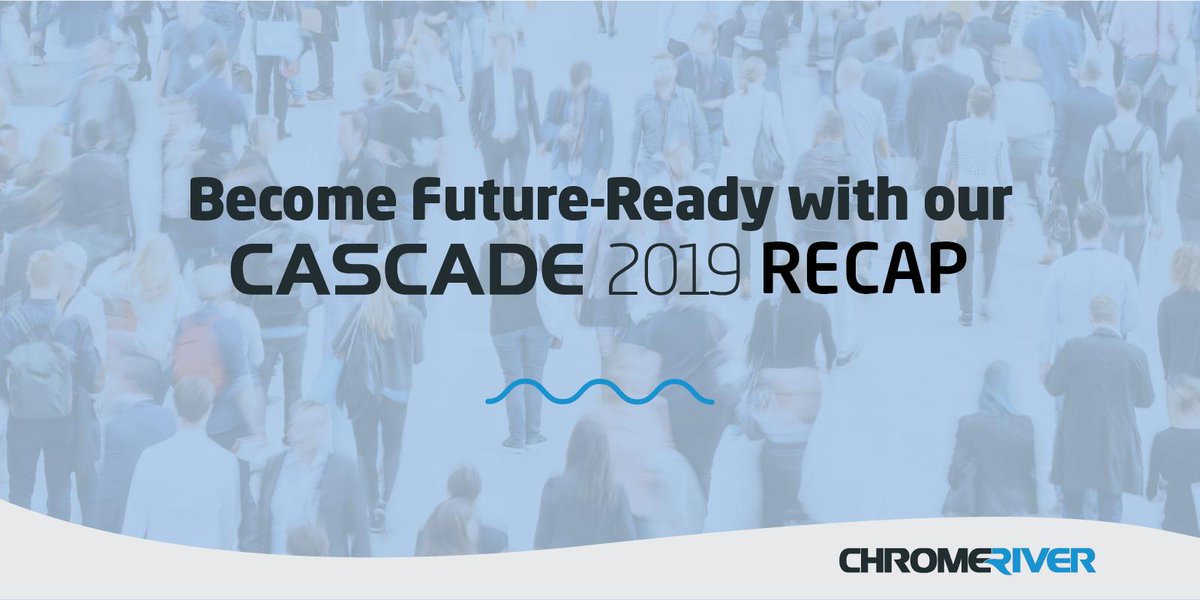 chromeriver's tweet photo. We are still buzzing with excitement after last month's CASCADE conference, where we interacted with our remarkable customers and discussed Chrome River's advanced capabilites. Here's a recap on Becoming Future-Ready: https://t.co/eqFgK59eyy https://t.co/QmynrIKZFj