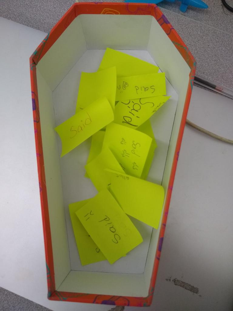 Sad day... farewell 'said'
#WeWrite #MillionDollarWords