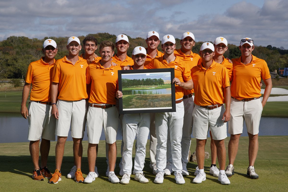 Tennessee captures first team title by 16 stokes while Tyler Johnson claims medalist honors 🏆🏆

📰: 1tn.co/2AWj62S
#greaTNess 🍊⛳️