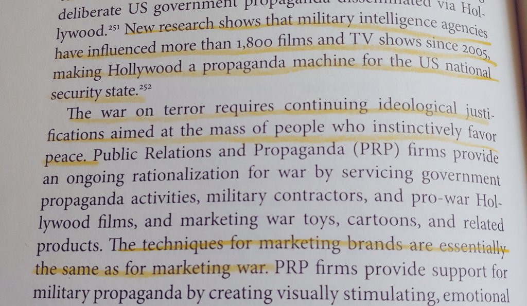 The techniques used for marketing brands is the same as for marketing war.