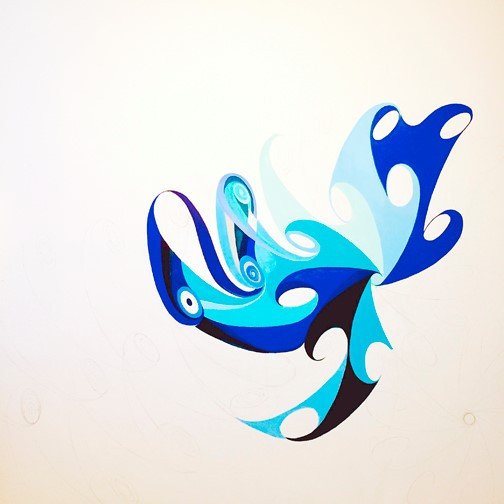 Water is Wild loriensuarezart.blog/2019/10/08/wat…