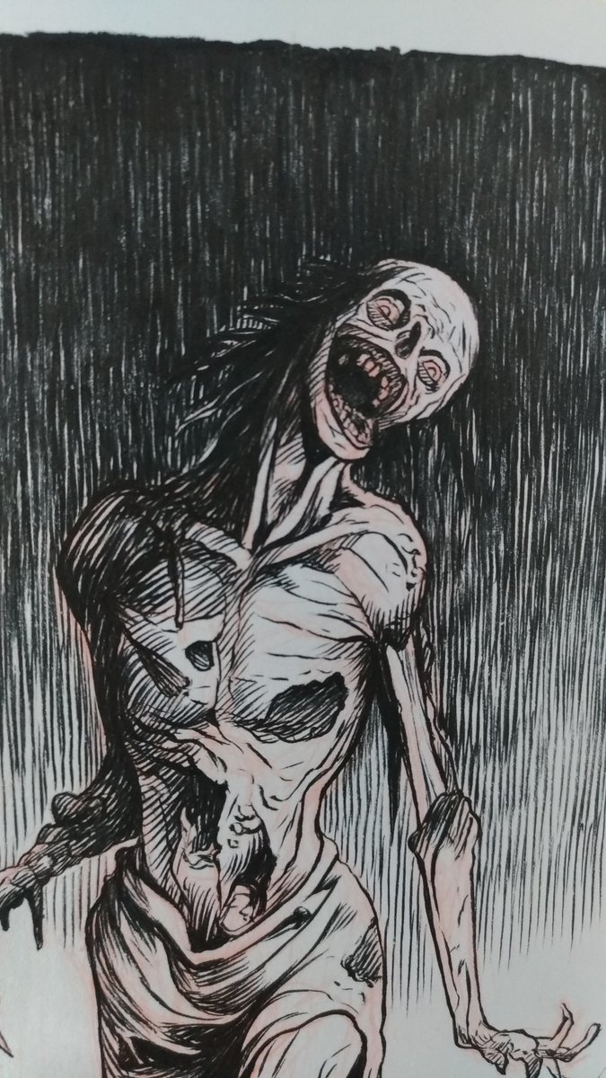 dudutowers's tweet photo. Corpo-seco #inktoberfolclorebrasileiro #corposeco #inktober #inktober2019 #folclorebrasileiro #folklore #monster #horror #terror #ink #pentelfudepen #sejapentel #pentel https://t.co/hYfRcMpzh6
