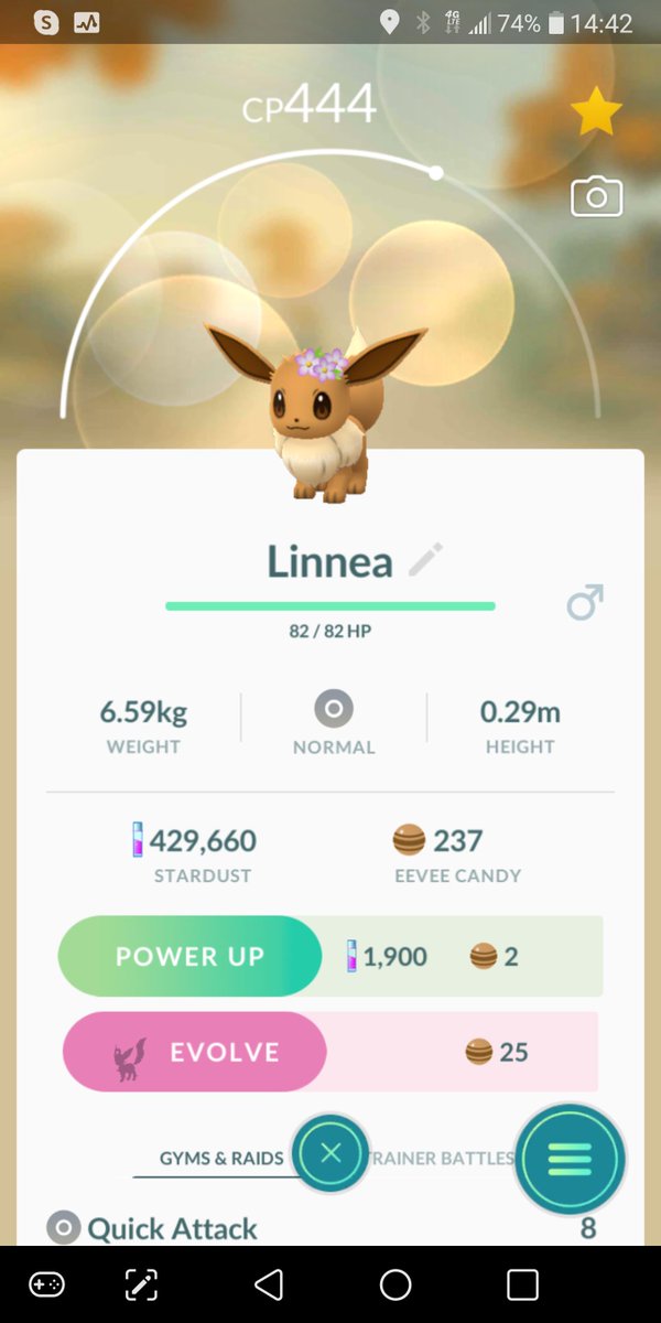 PokeDreamer's tweet photo. Tip: When using special names to get the guaranteed #eeveelutions in #PokemonGO:

You can check which names you've already used by seeing what shows up on the Evolve button when you name an Eevee.

A silhouette means you haven't used the name &amp; a ? means you've already used it. https://t.co/M9OoOfKkTL