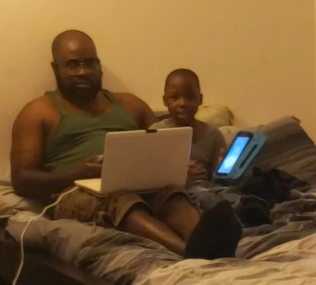 Working with Uncle on the big script #Godcomplx