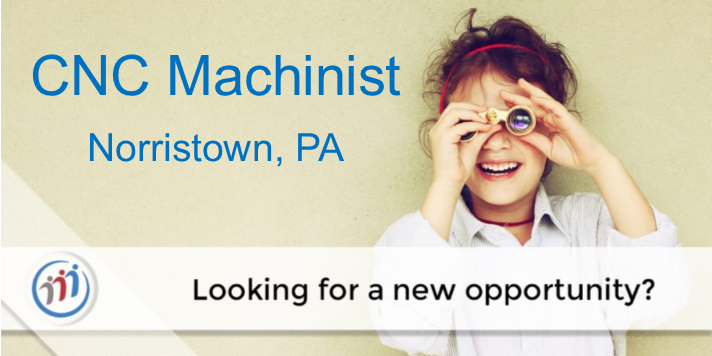 NOW HIRING: CNC Machinists in the Norristown, PA area!

Apply today @ jobs.mcgrathsystems.com

#hiring #jobopening #jobopportunity #jobsearch #jobs #cncmachinist #norristownjobs #pajobs #manufacturingjobs