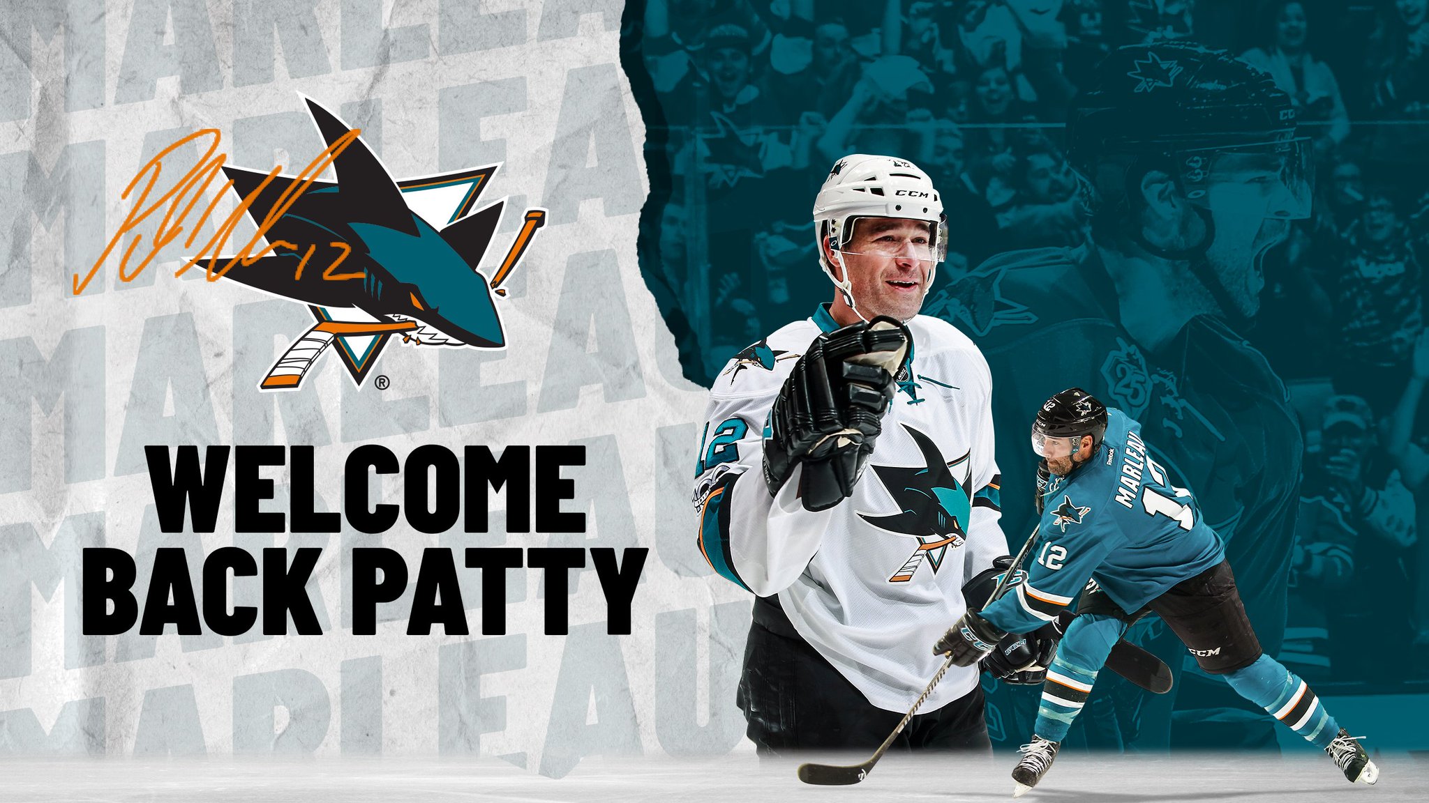 Patrick Marleau back in San Jose for third stint with the Sharks