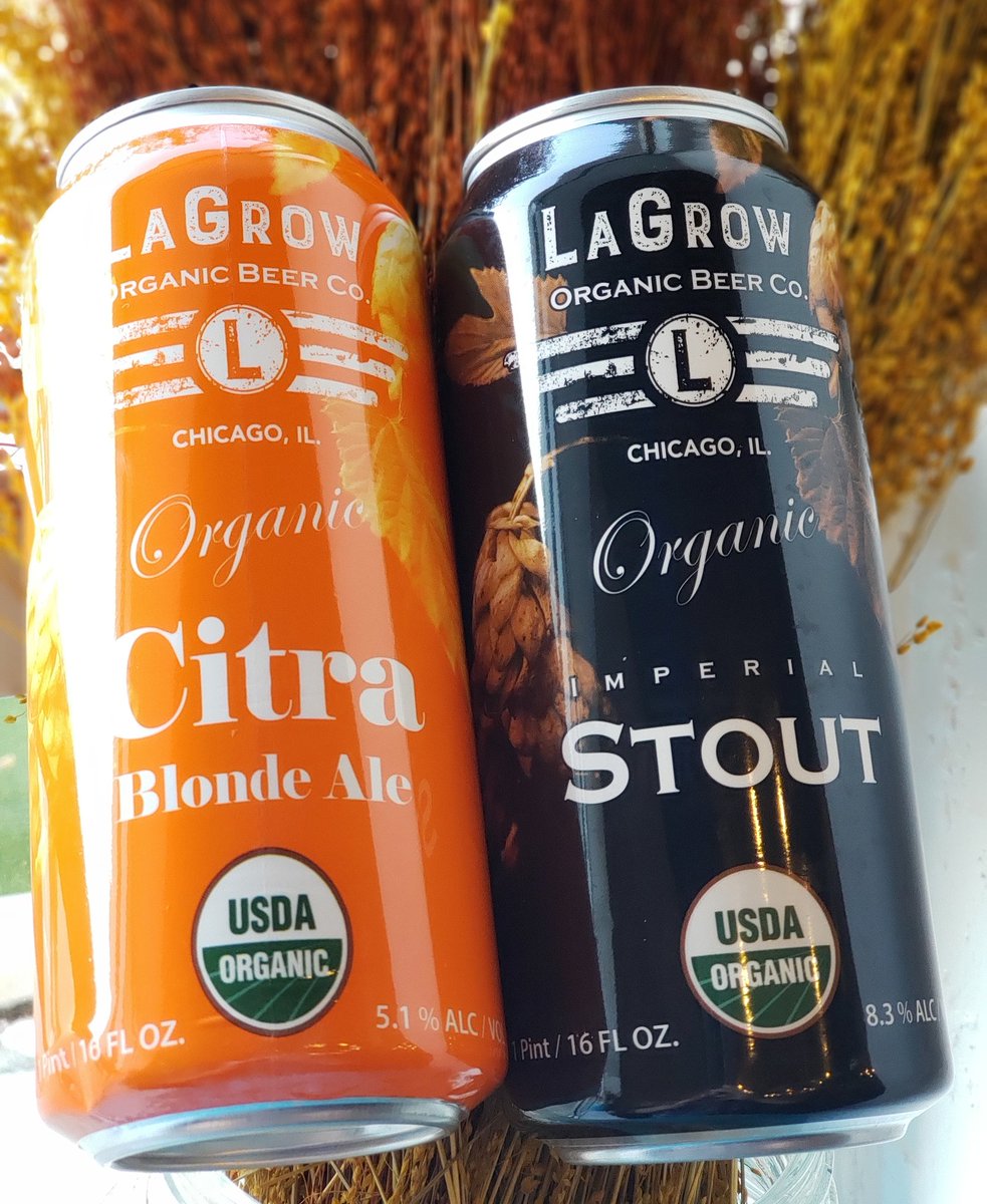 We're getting our Halloween colors on with <a href="/LaGrowBeer/">LaGrow Beer Co.</a> today!