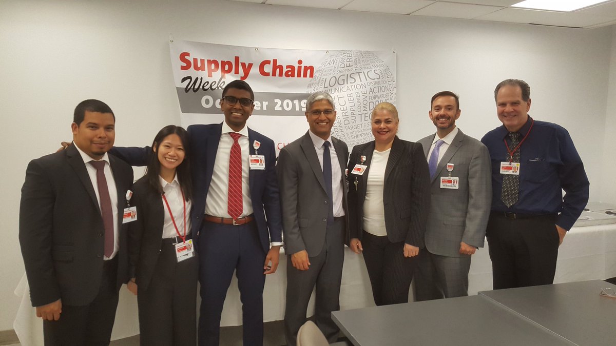 NBholanauth's tweet photo. Celebrating #SupplyChainWeek2019 at NYP/Lower Manhattan Hospital! Advancing Health Care Through Clinical Integration! Thank you for all that you do everyday! #NYPAmazing #PSSProud #NYPSupplyChainTeam #SCWeek #SupplyChain @nyphospital @WillHammondCPA @J_MMejia https://t.co/GuS6GS7qi7