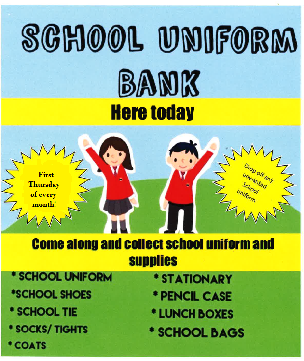 NPTFamily's tweet photo. School Uniform Bank will now be open the first Thursday of every month at Neath Civic Centre from 2.30pm-4.30pm. The next 2 dates being the 7th November &amp; 5th December!We  have a healthy supply and request that no further donations are made at this time until further notice! https://t.co/KYiXQgqr7n