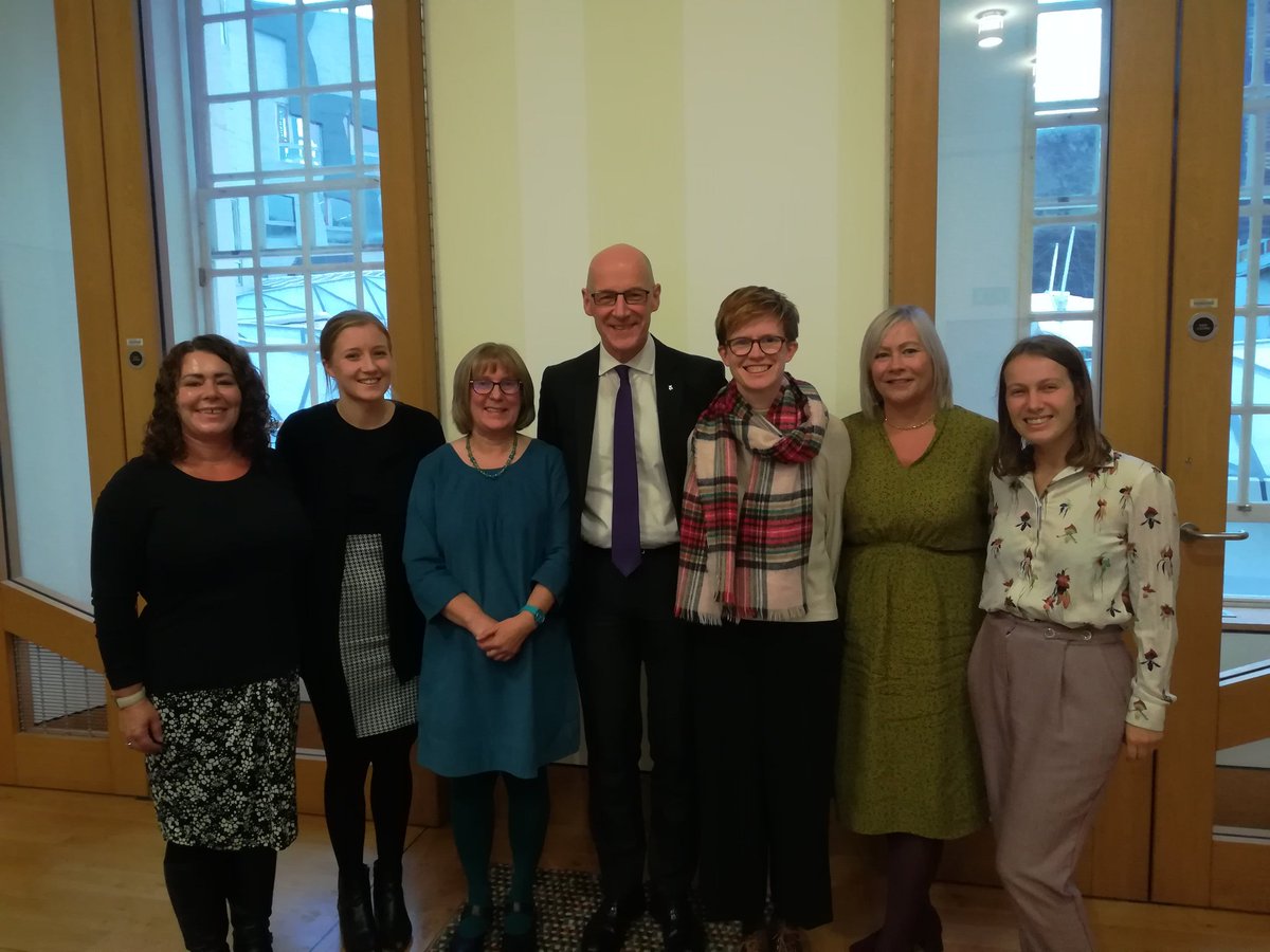 Today, we had a very important discussion with <a href="/JohnSwinney/">John Swinney</a> about the importance of looking after teacher's wellbeing in Scotland! <a href="/Place2BeScot/">Place2Be Scotland</a> <a href="/MorayHouse/">Moray House School of Education and Sport</a> <a href="/StirUni/">University of Stirling</a> #SupervisionInEducation