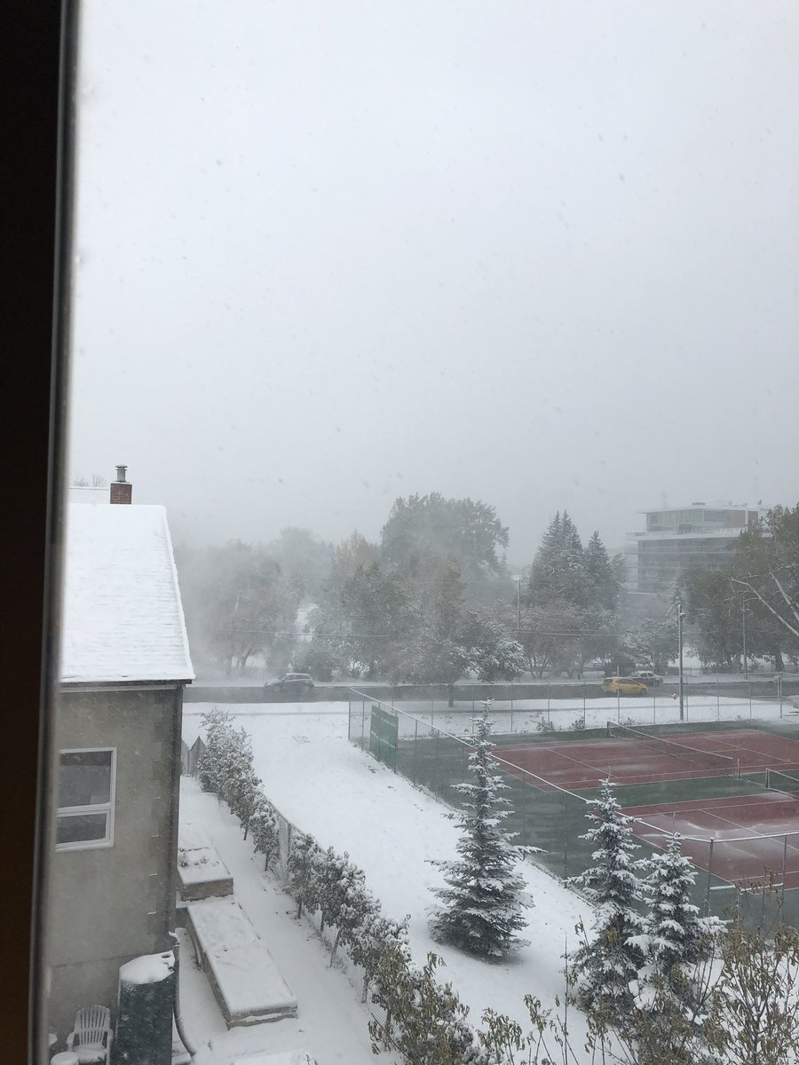 isekaiju_'s tweet image. Here's the view today from my bedroom window. #WinterIsComing #canadianproblems