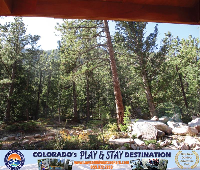 LawsonAdventure's tweet photo. Morning view from one of our cabins. It's great to be in the Colorado outdoors, we hope you come out and experience it yourself. :)
#LawsonAdventure #LostInAdventure #Colorado #Cabins #Outdoors #Travel #Mountains #Rockies #Nature #IdahoSprings #Georgetown https://t.co/qNL0CGawJq