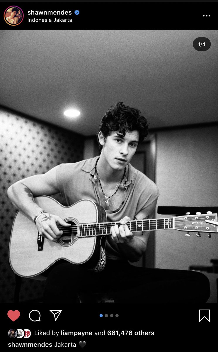 TheZiamNews's tweet photo. #IGActivity | @LiamPayne liked and commented on @ShawnMendes latest post on Instagram https://t.co/LpVqItE6bJ