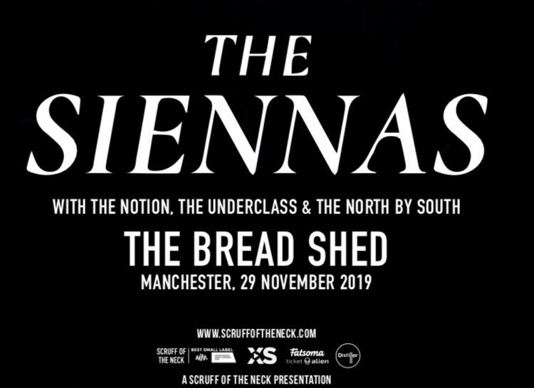 TheNotion_band's tweet image. GIG ANNOUNCEMENT

We’re supporting The Siennas on Friday 29th November at The Bread Shed Manchester, ticket link below or drop us a message for a ticket. Scruff of the Neck

fatsoma.com/mobile/product…

📸 - Duckworth Media