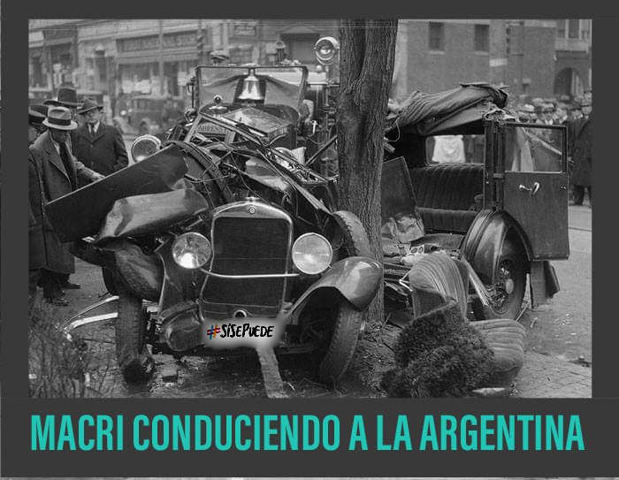 eopestemperley's tweet image. #Macri conduciendo La Argentina
#Pavadas #BuenMartes