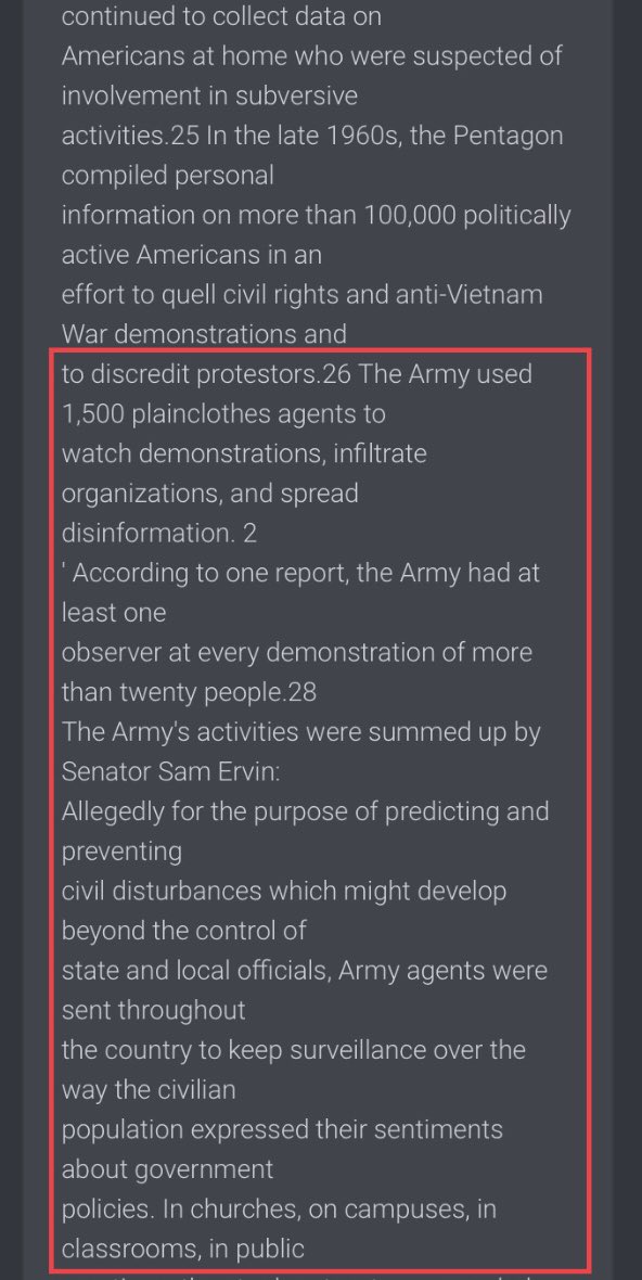 What must be completed to engage MI over other (3) letter agencies...Did Trump have the MI infiltrate Antifa and all the dissenting local govts...Always 5 steps ahead!