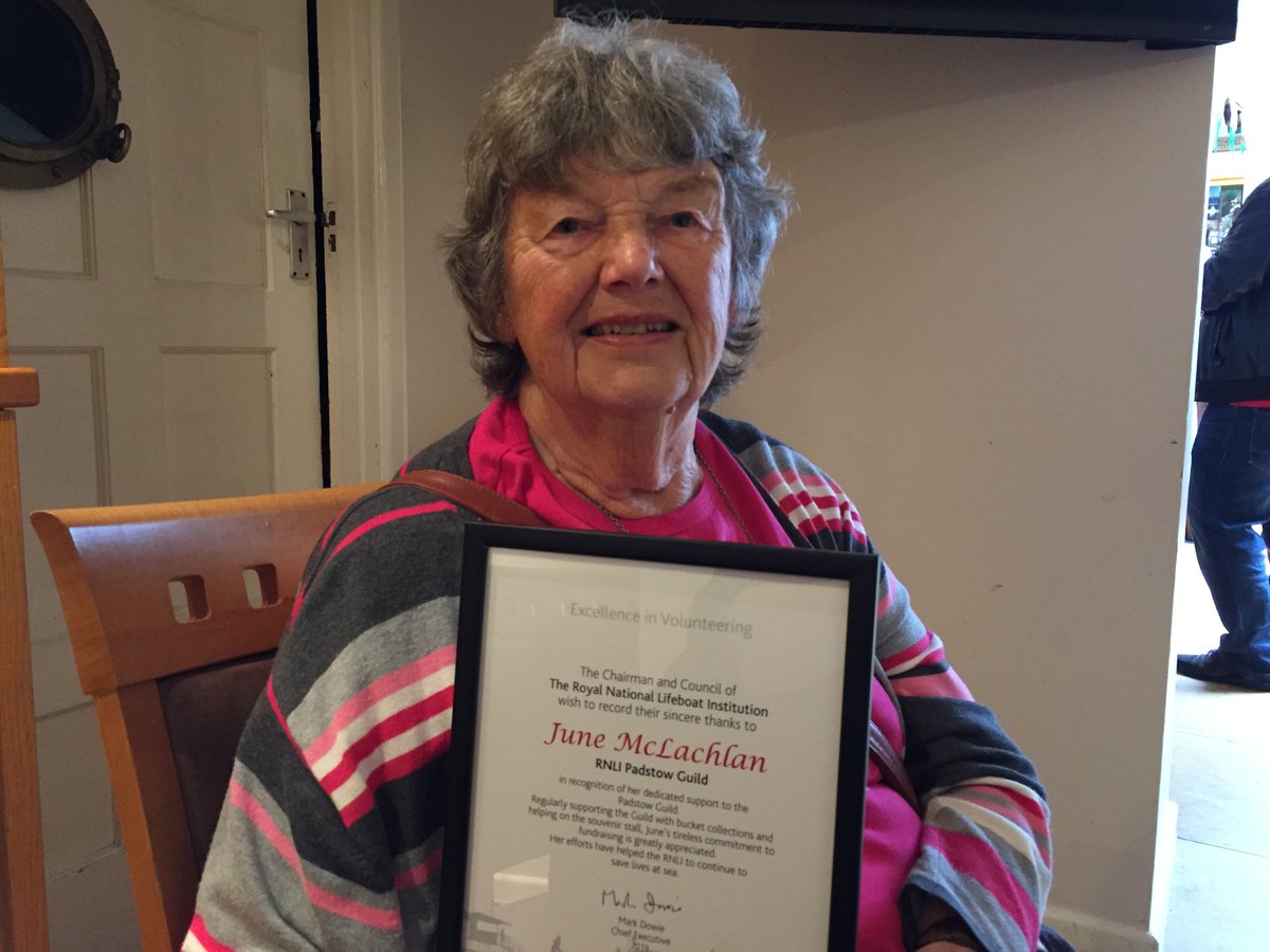 This evening <a href="/BBCCornwall/">BBC Cornwall</a>  you can hear why this lady who lives in Padstow has been recognised for her fundraising with the #RNLI