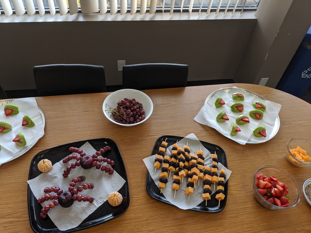 forrest_goddess's tweet photo. Fruit Day at #islburnaby Halloween Fruit by @GarneauKimberly #isllife #islwell https://t.co/iKHLUSmubp