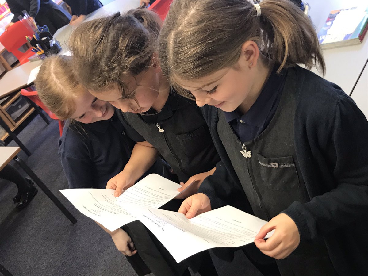 STAClassHedley's tweet image. Y3 have been learning about play scripts this morning. We acted out a scene from The Twits. We have some future film stars in the class! #teamstannes