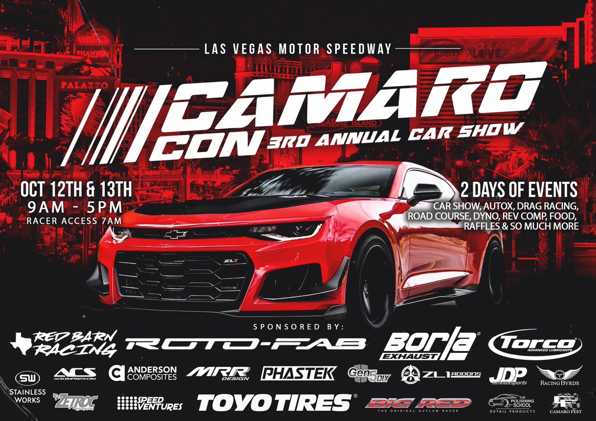 Lethal_Camaro's tweet photo. Are you ready? #camarocon https://t.co/b8S81Ykwgb https://t.co/1uumDIiMue