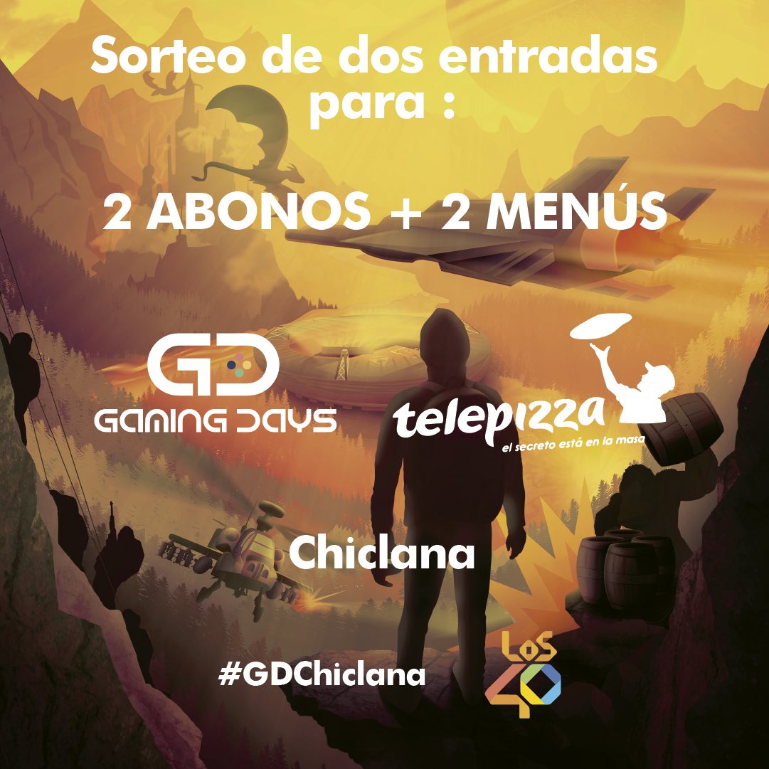 ¡VISITA NUESTRO INSTAGRAM YA!

Y participa en el sorteo de los dos abonos y los dos menús en <a href="/telepizza_es/">Telepizza España 🍕</a> 

#GDChiclana