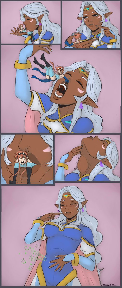 5D. featuring Jessica getting a kiss from Princess Allura and deciding she ...
