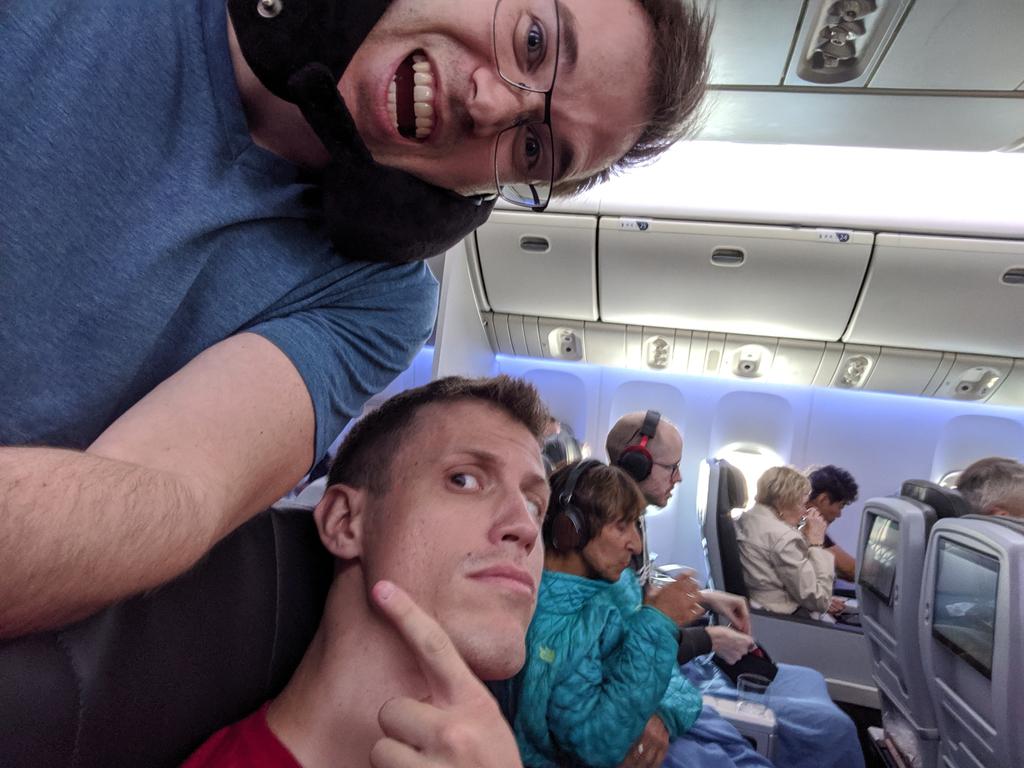 Blog our flight. Blog our flight